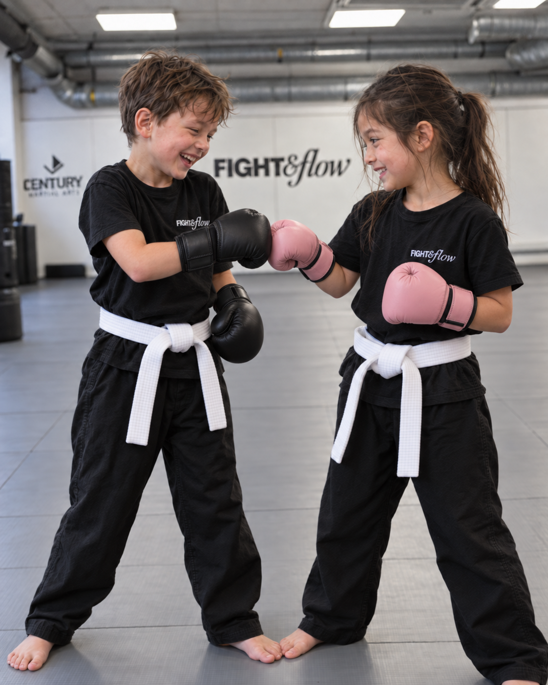 Kinder beim altersgerechten Training