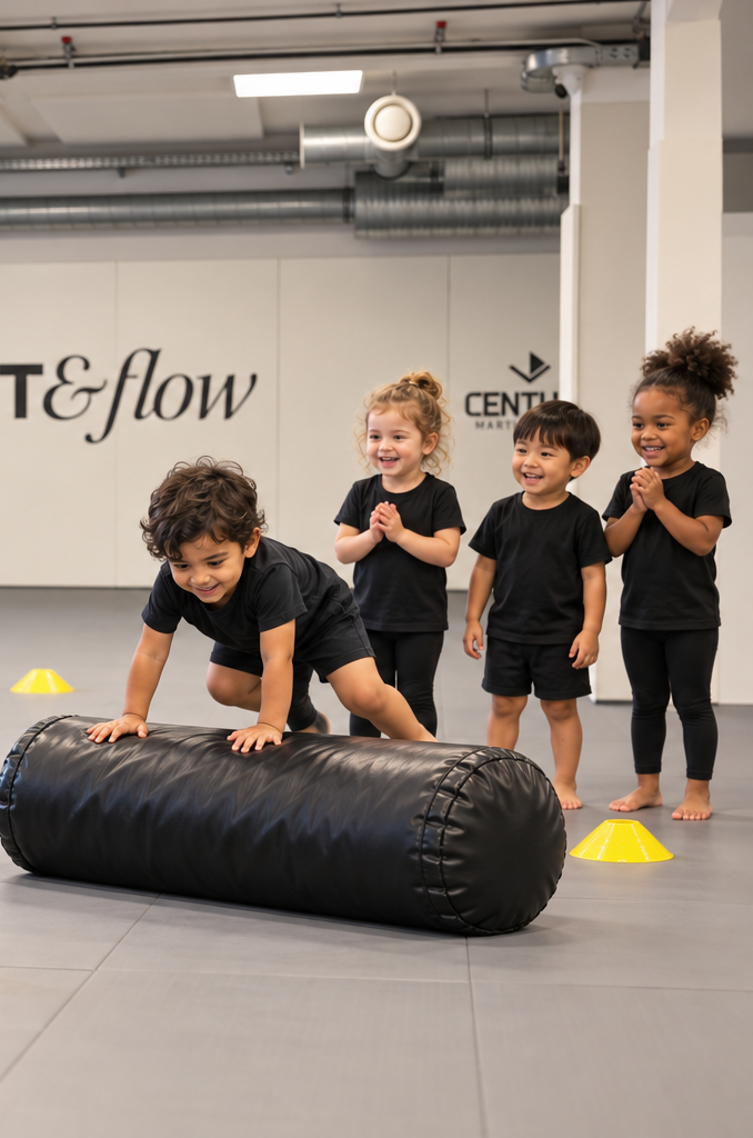 Kindergruppe beim Training
