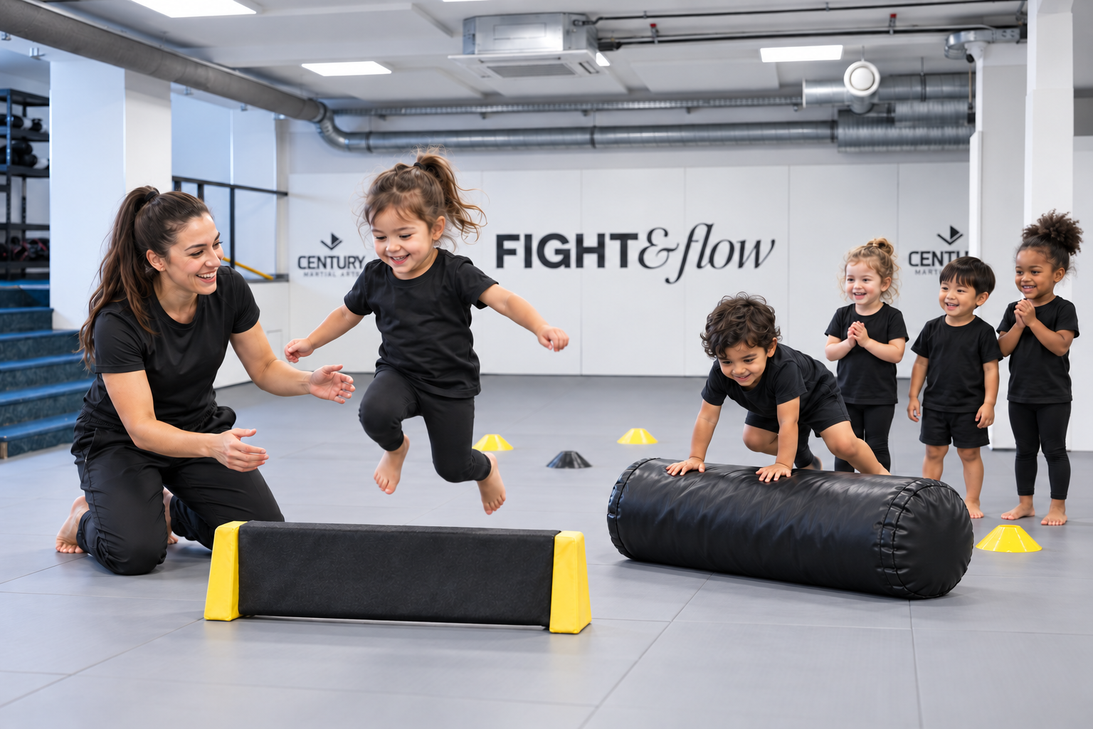 Minis 3–4 Jahre beim Training