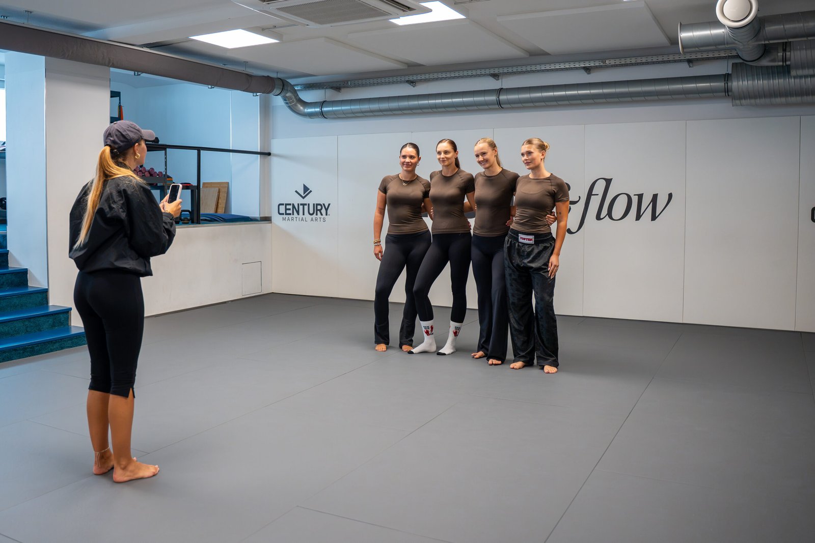 Das FIGHT&flow Team im Studio