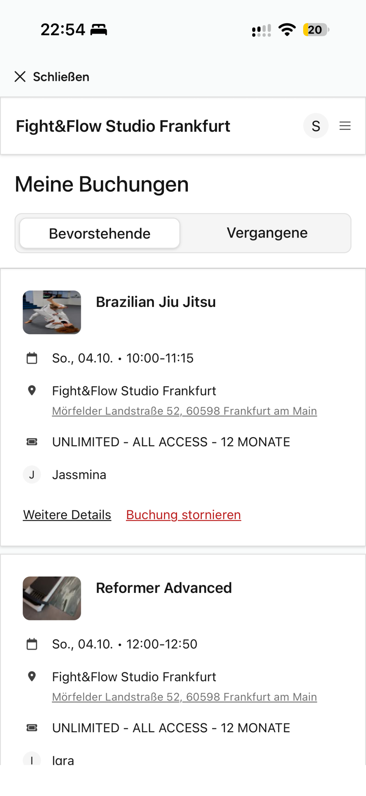 Die FIGHT&flow App